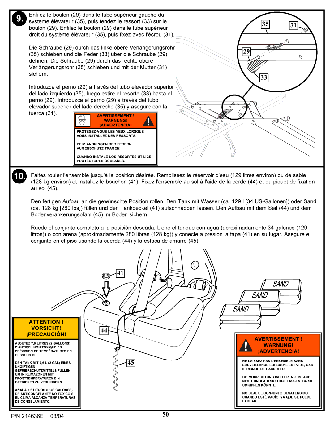 Spalding 214636E manual 