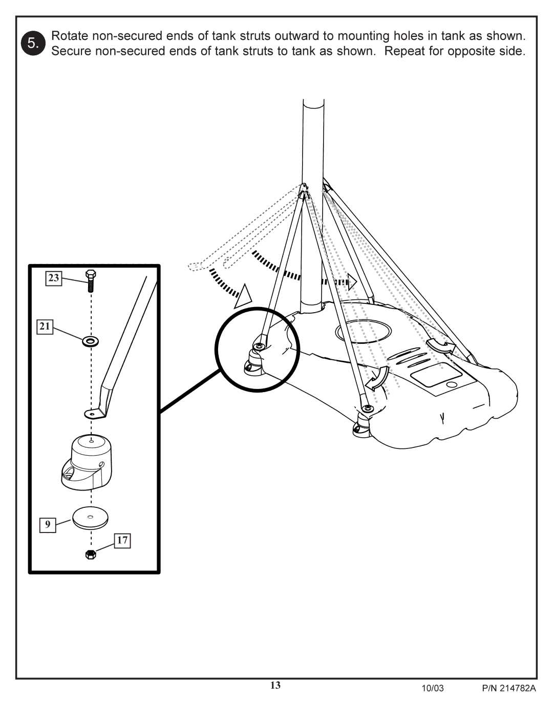 Spalding manual 10/03 214782A 