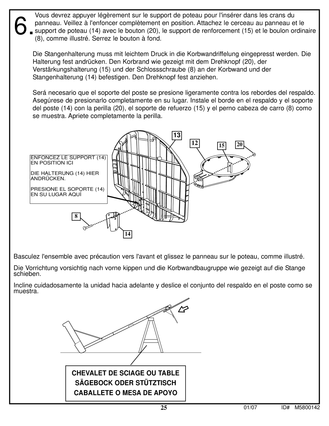 Spalding manual 01/07 ID# M5800142 