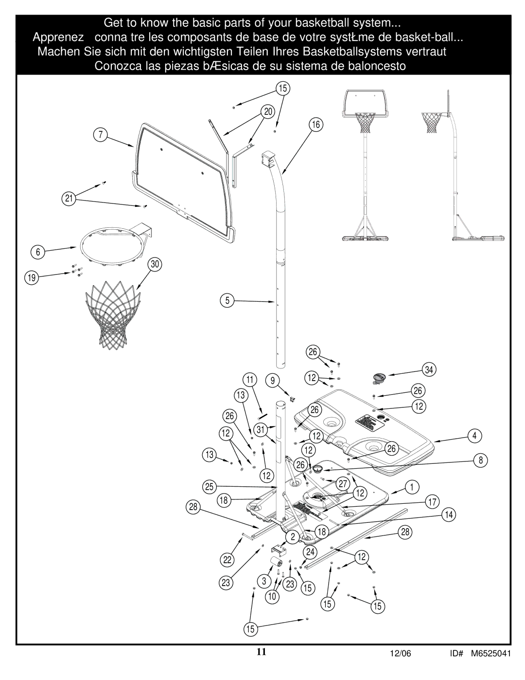 Spalding manual 12/06 ID# M6525041 