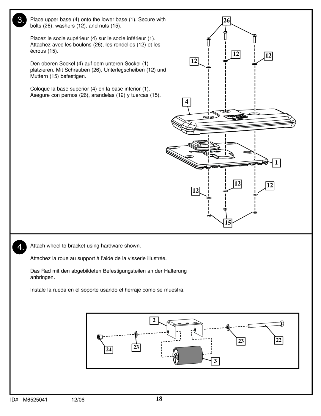 Spalding M6525041 manual 