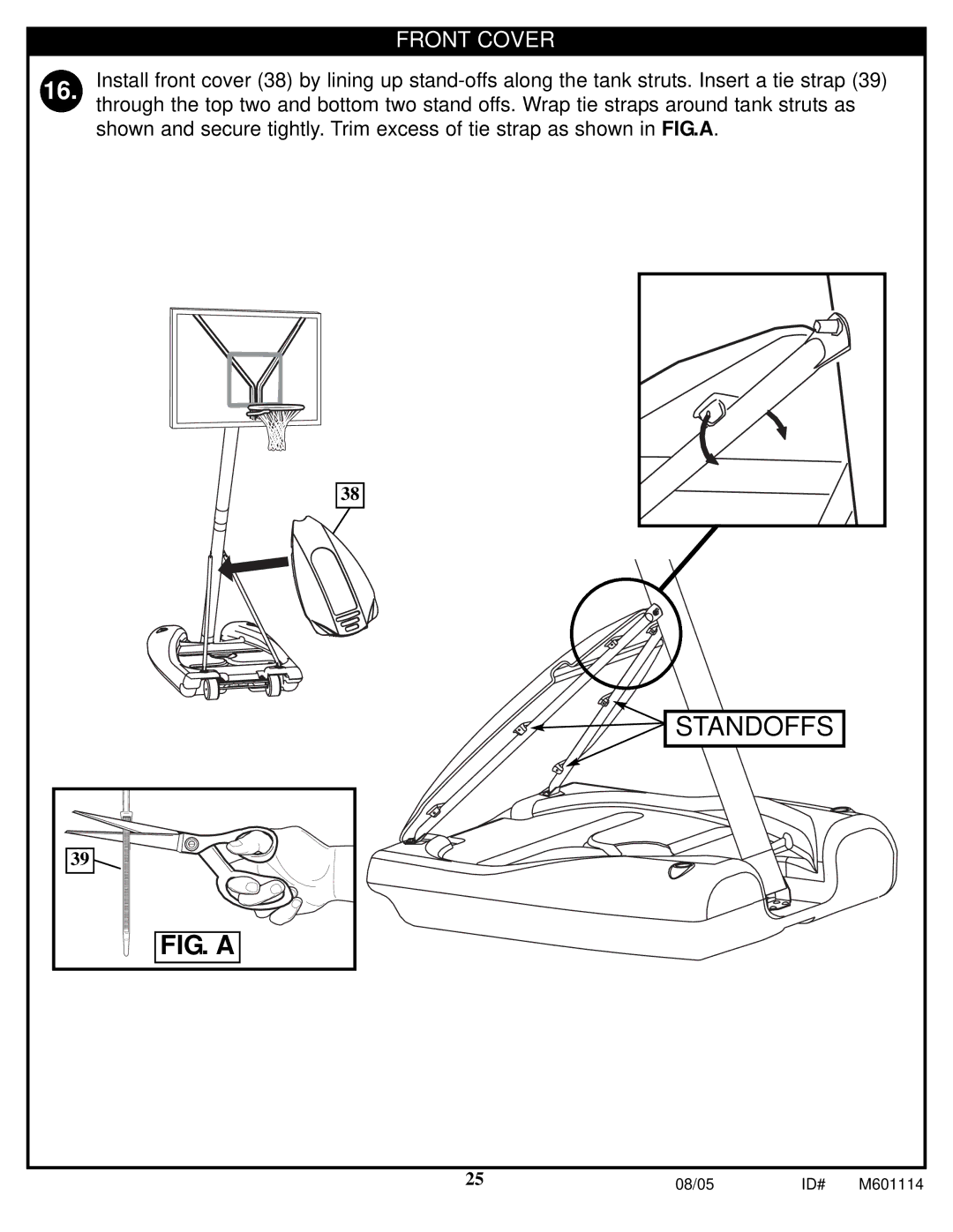 Spalding M661154 manual FIG. a 