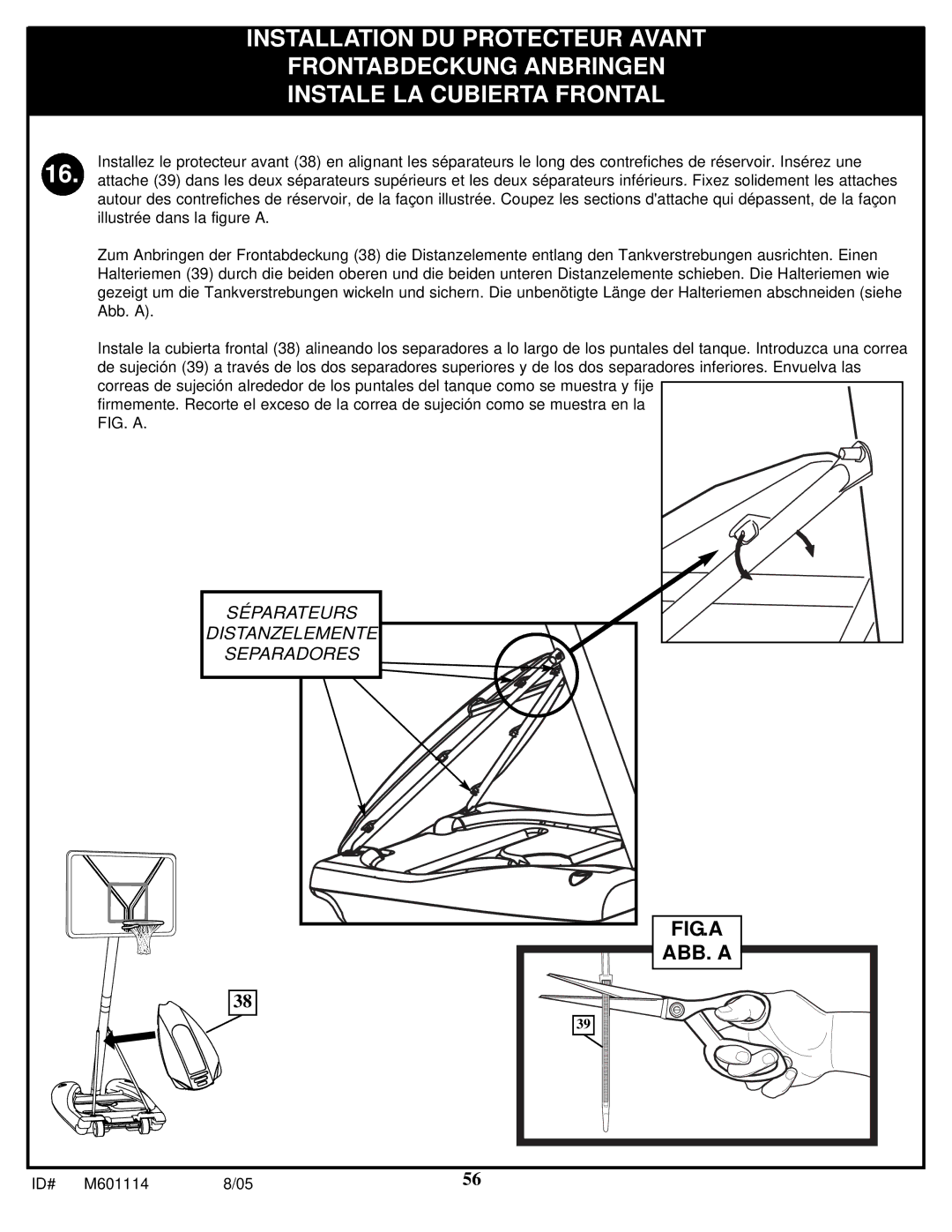 Spalding M661154 manual FIG.A ABB. a 