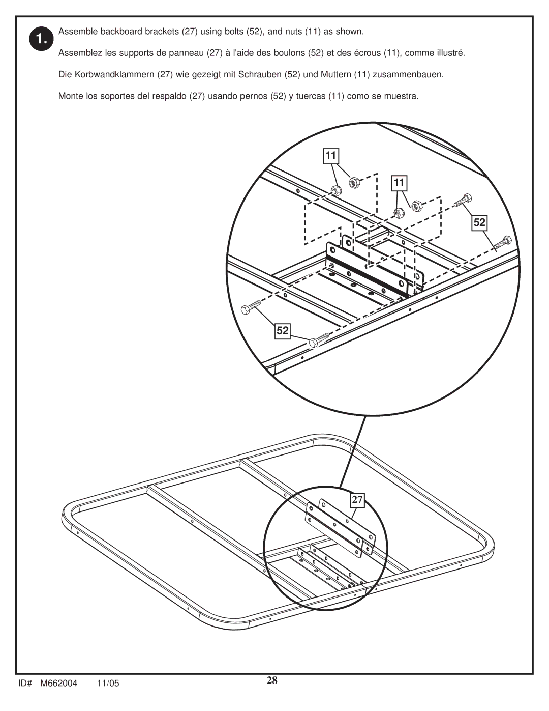 Spalding M662004 manual 