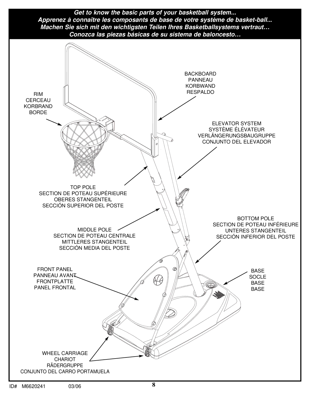 Spalding manual ID# M6620241 03/06 