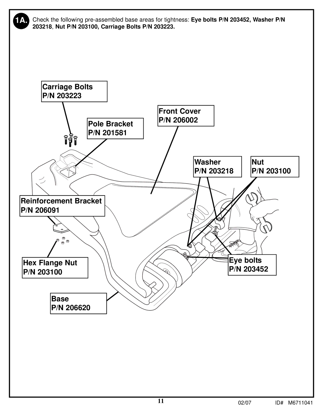 Spalding manual 02/07 ID# M6711041 