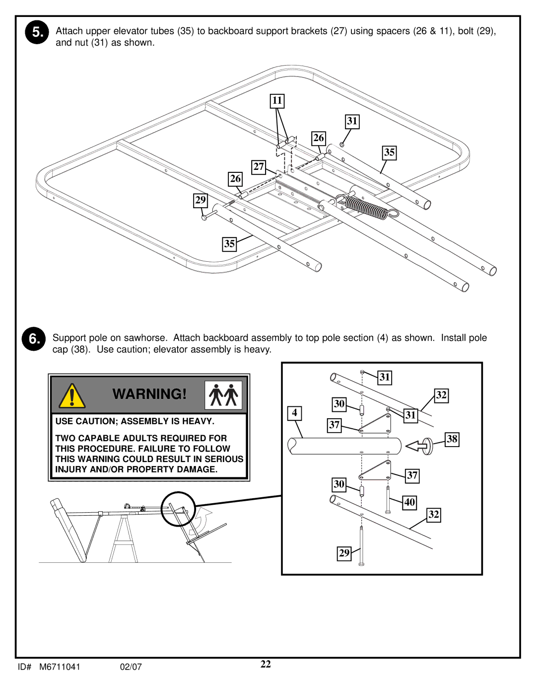 Spalding manual ID# M6711041 02/07 