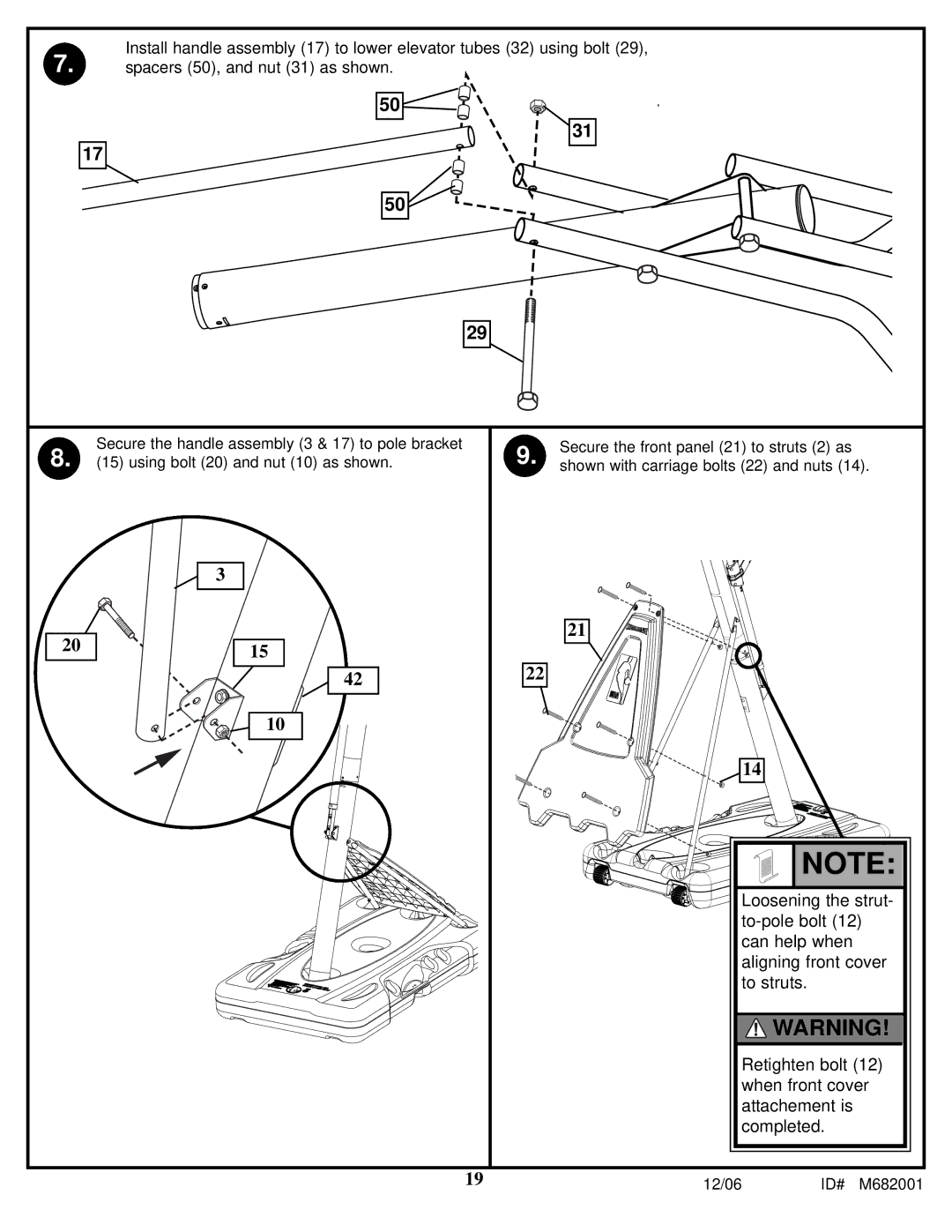 Spalding manual 12/06 ID# M682001 