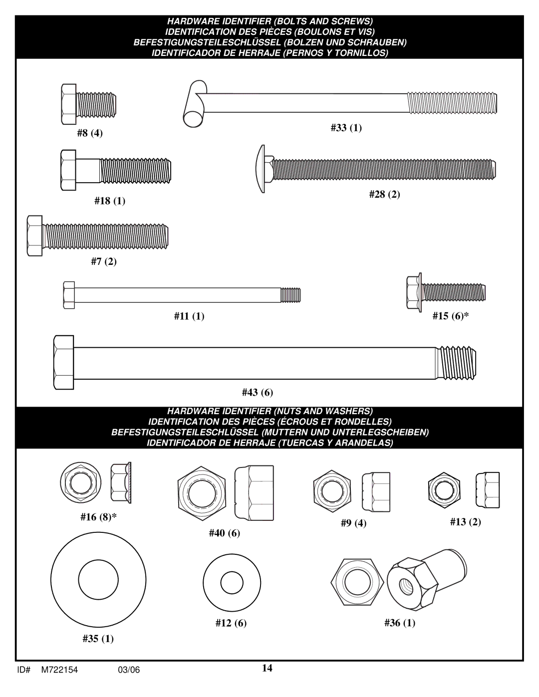 Spalding M722154 manual #33 