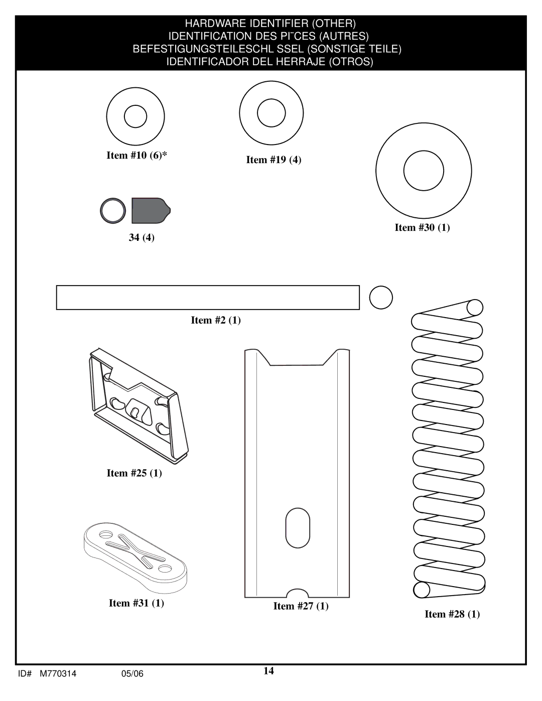 Spalding manual ID# M770314 05/06 