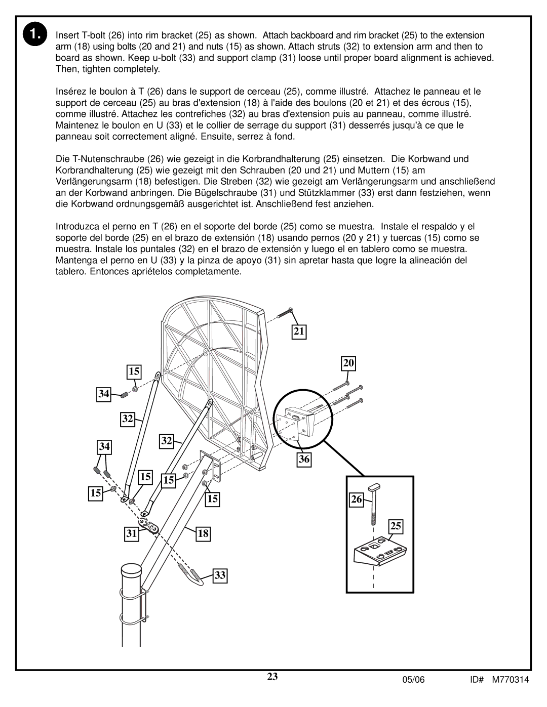 Spalding manual 05/06 ID# M770314 