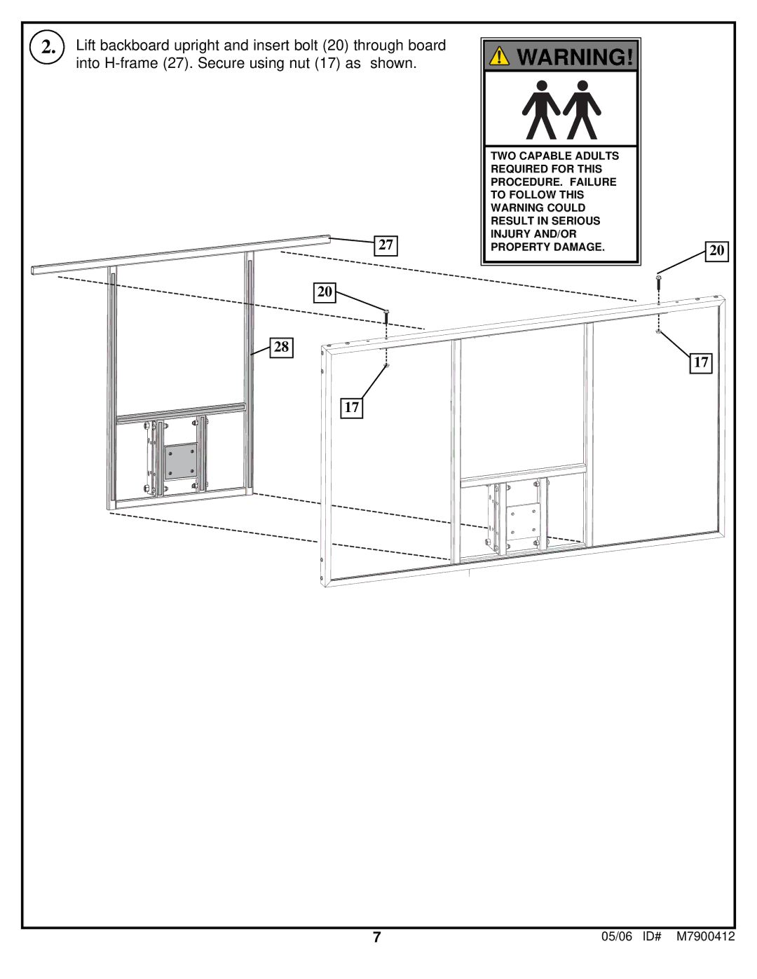 Spalding manual 05/06 ID# M7900412 