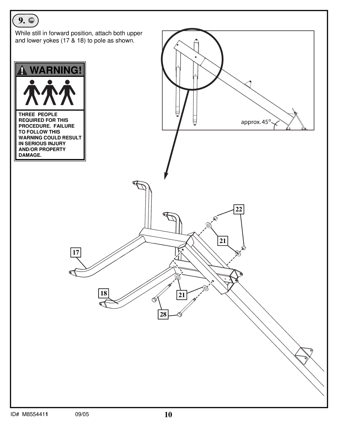 Spalding manual ID# M8554411 09/05 