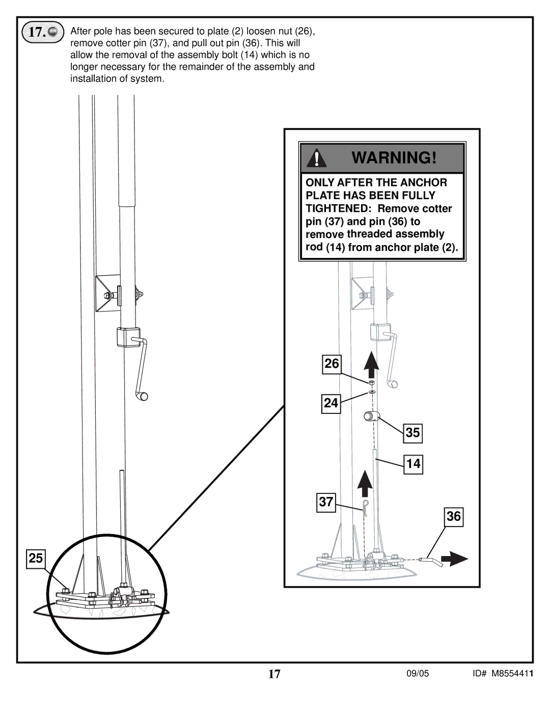 Spalding manual 09/05 ID# M8554411 