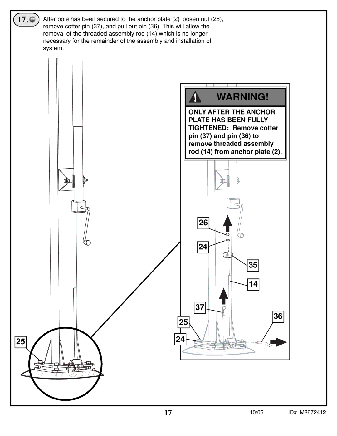 Spalding manual 10/05 ID# M8672412 