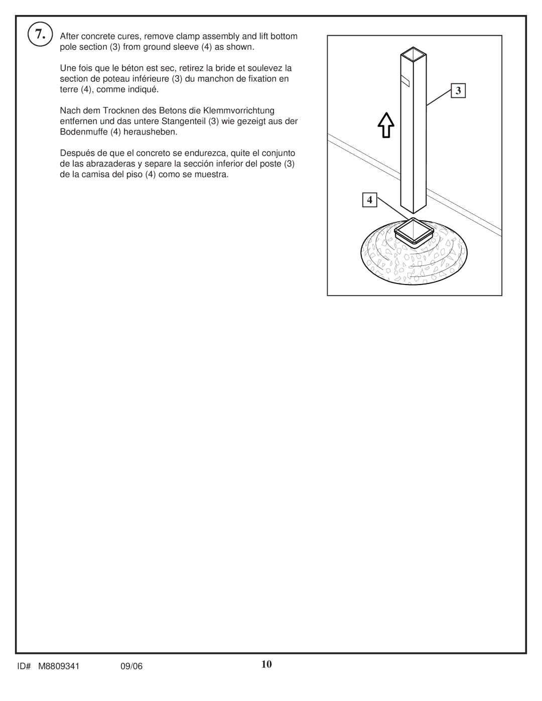 Spalding M8809341 manual 