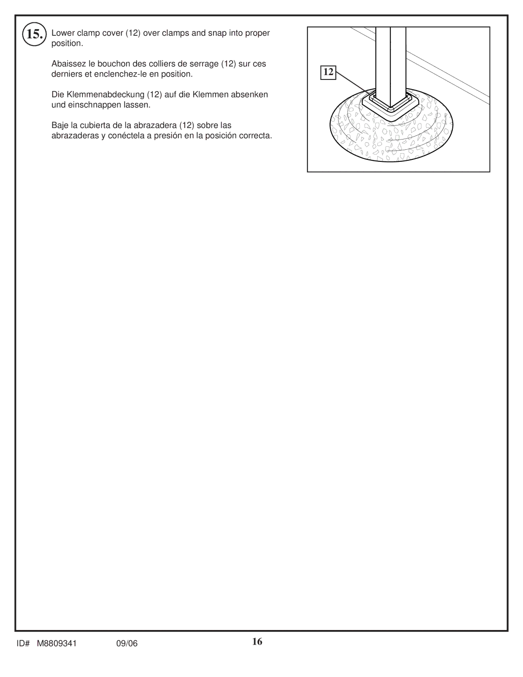 Spalding M8809341 manual 