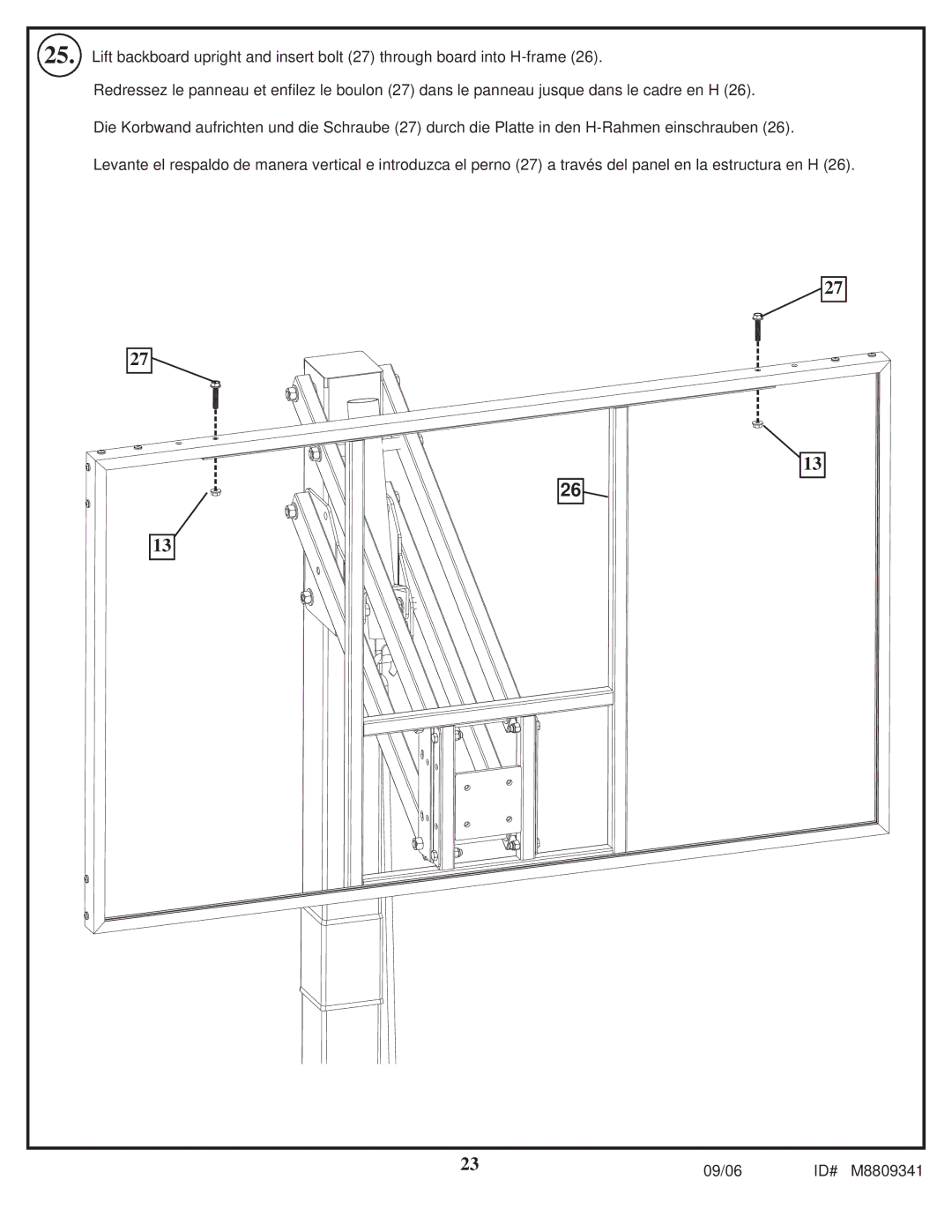 Spalding M8809341 manual 