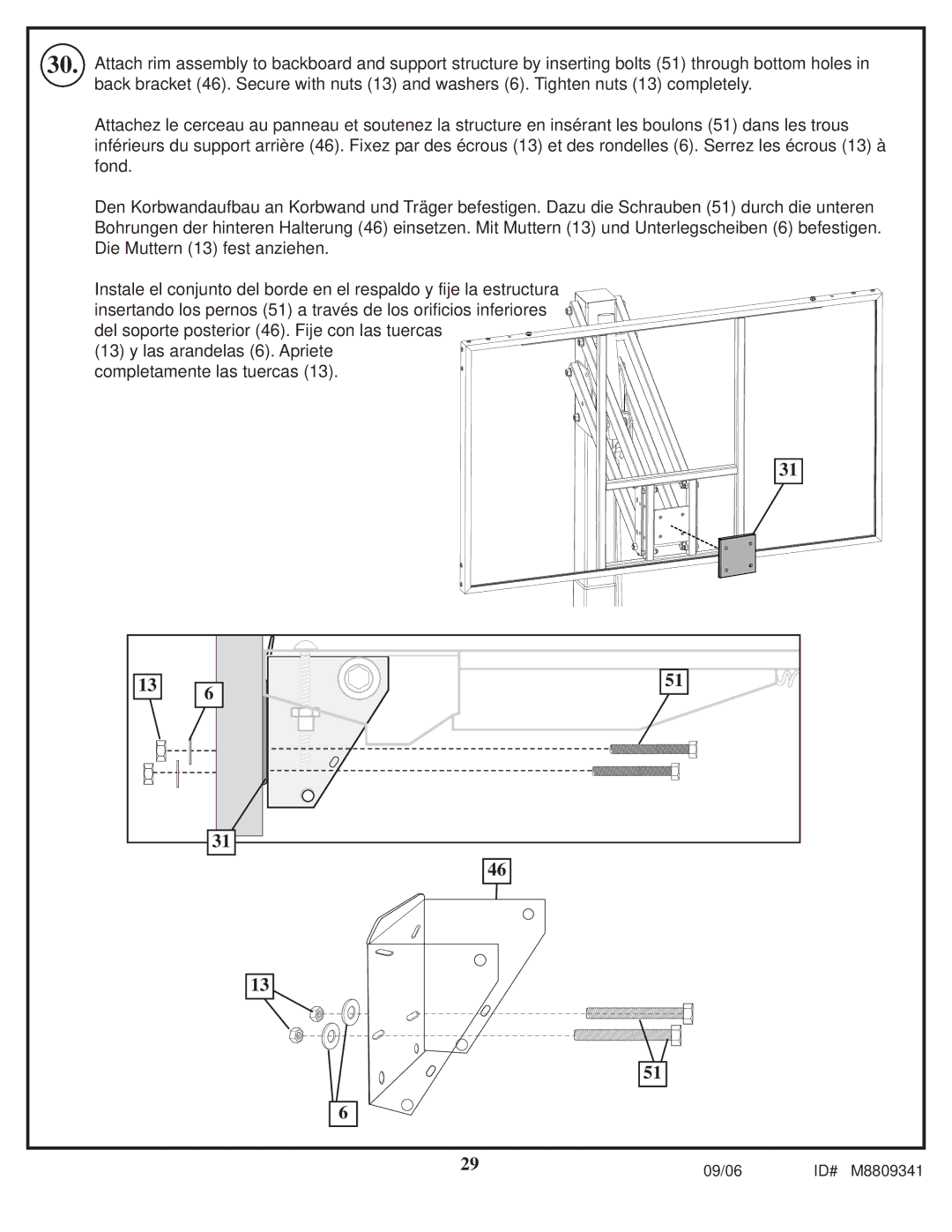 Spalding manual 09/06 ID# M8809341 