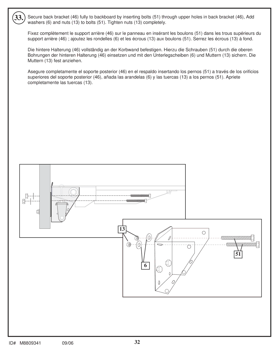 Spalding M8809341 manual 