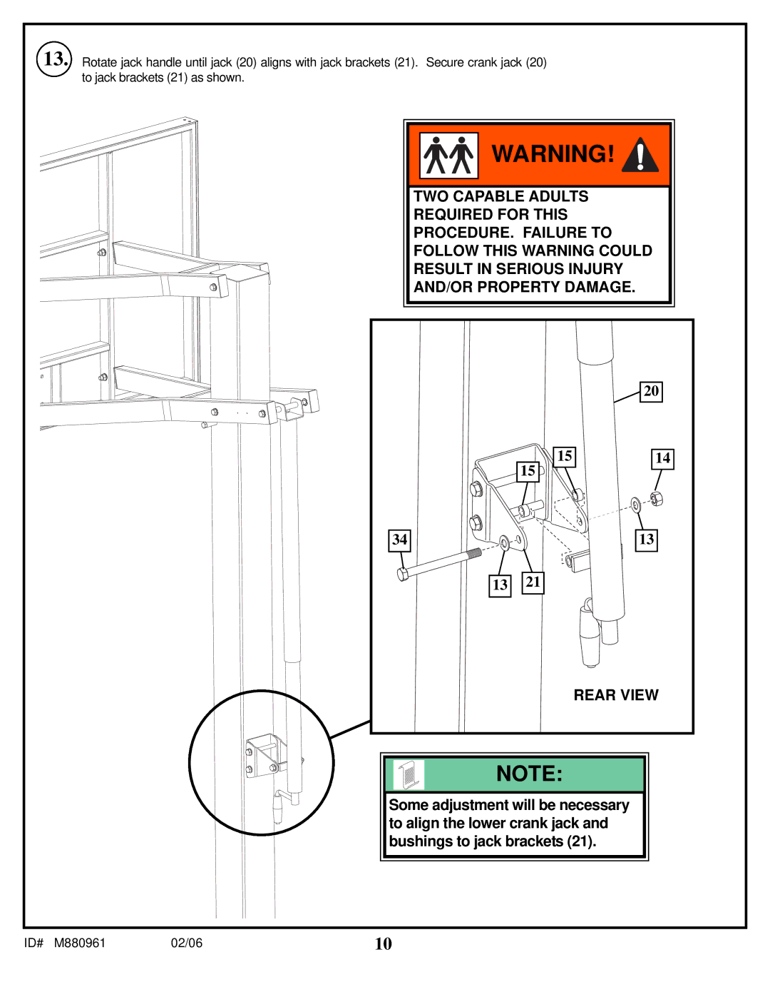 Spalding manual ID# M880961 02/06 