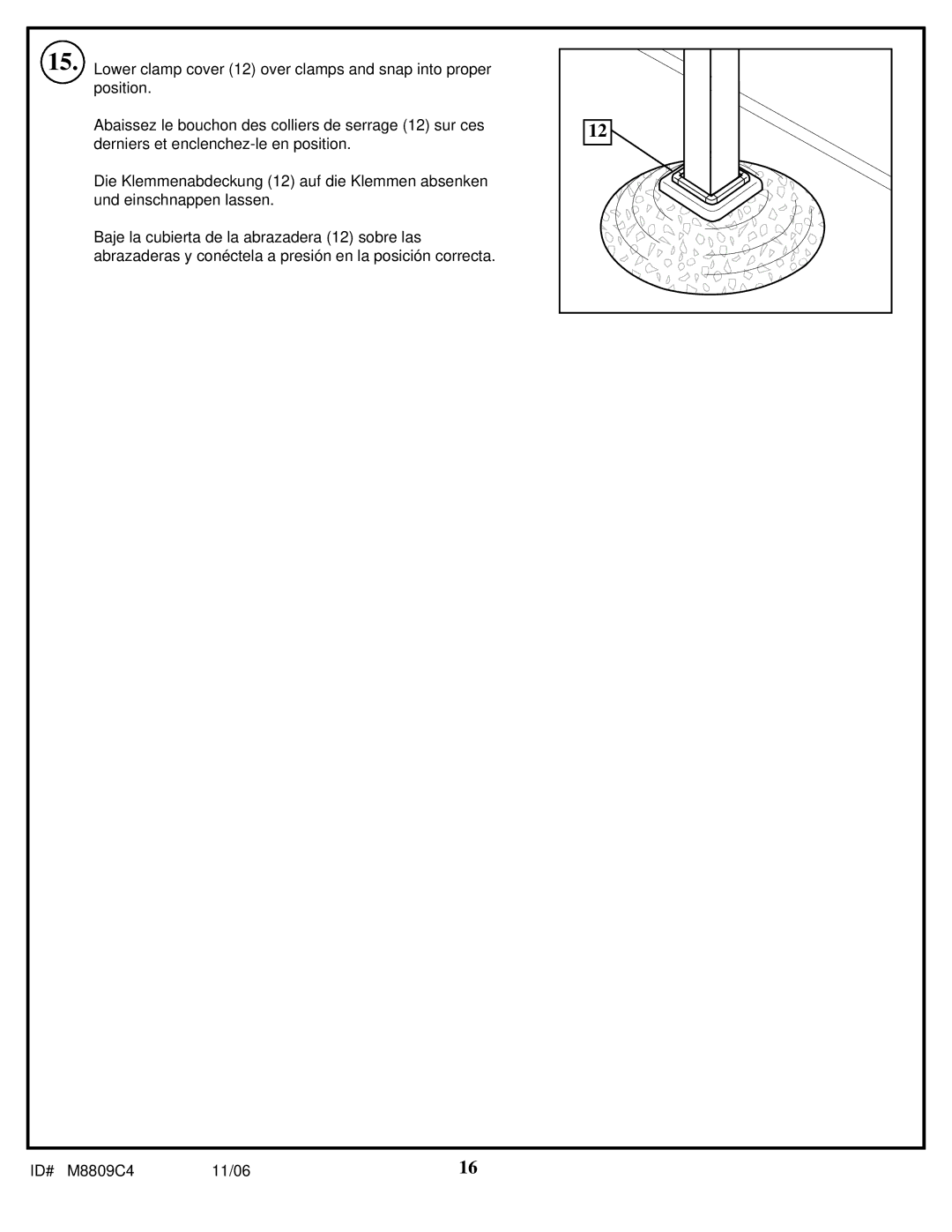 Spalding M8809C4 manual 