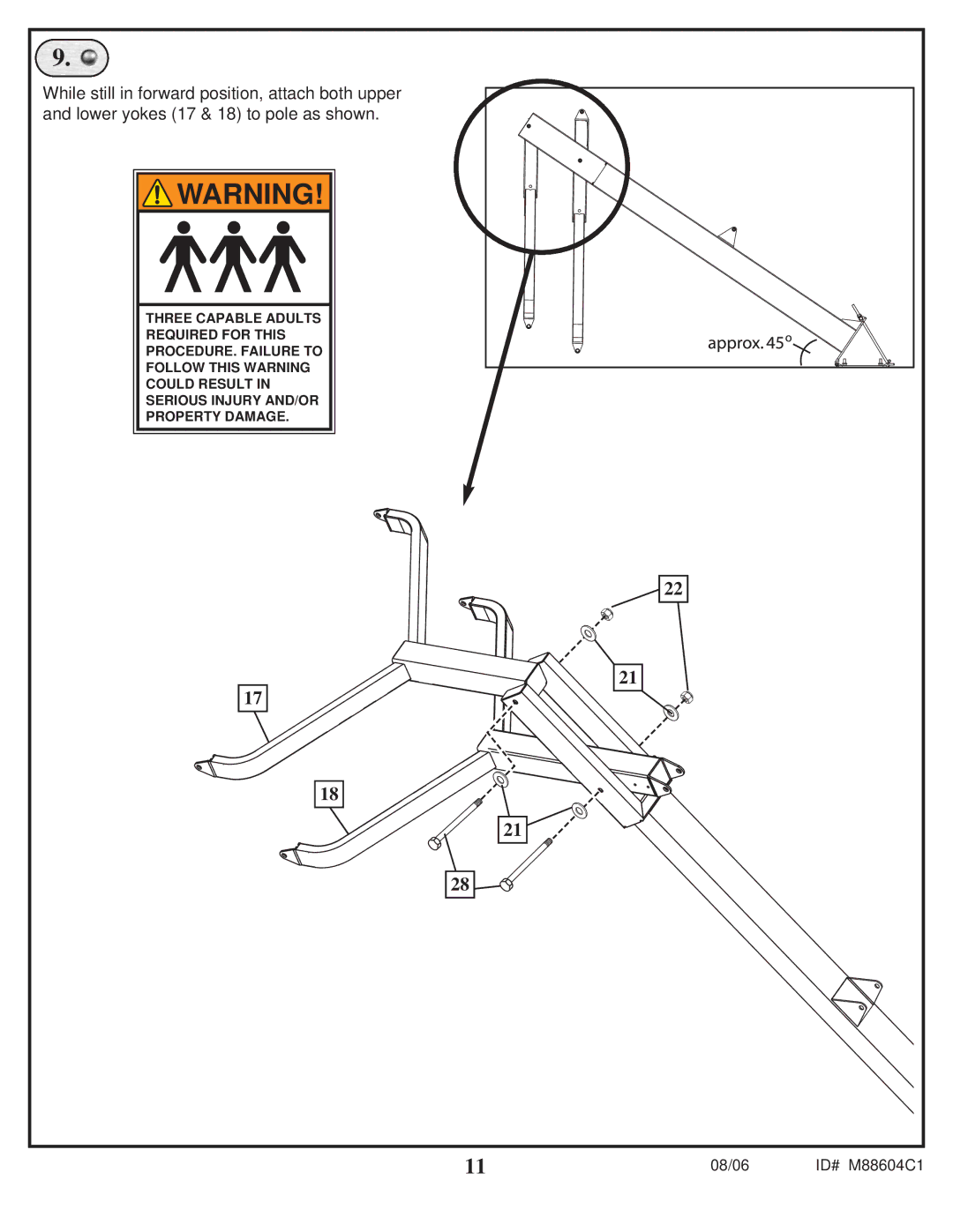 Spalding manual 08/06 ID# M88604C1 