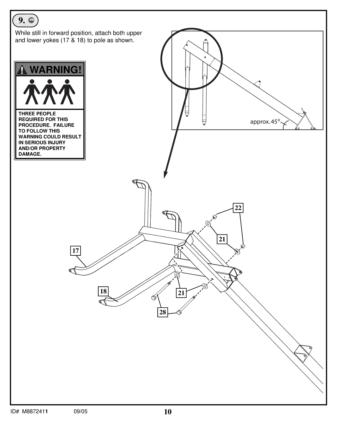 Spalding manual ID# M8872411 09/05 