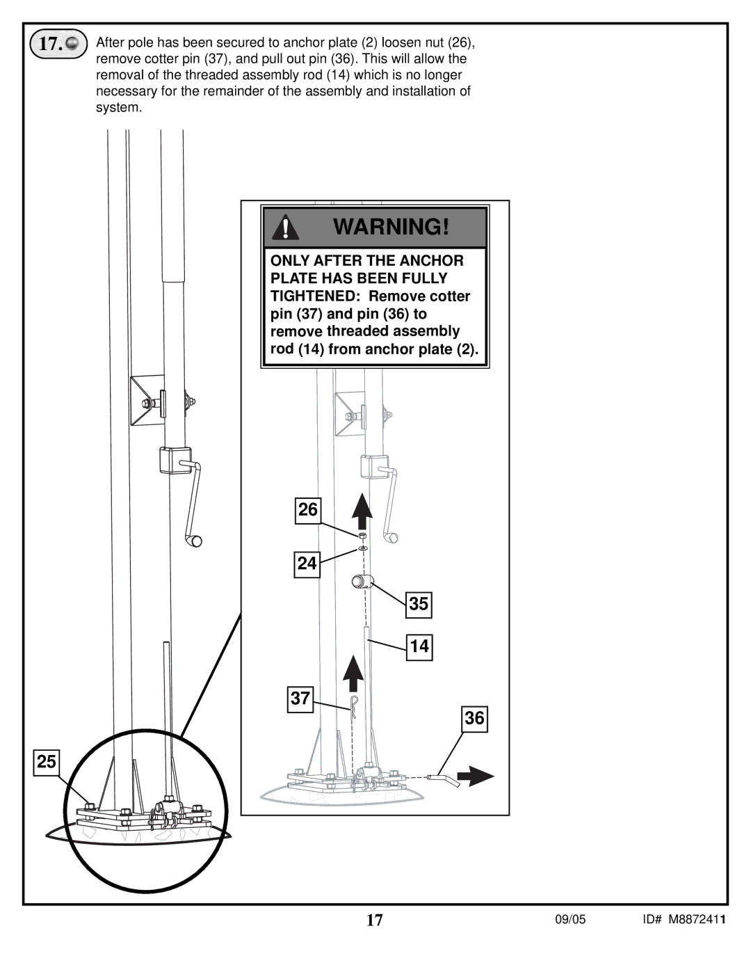 Spalding manual 09/05 ID# M8872411 