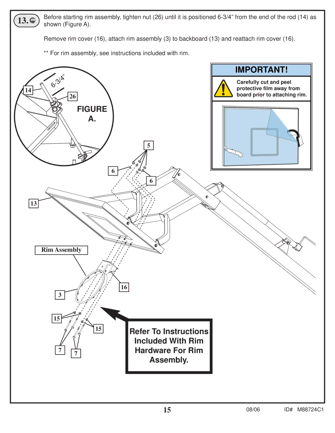 Spalding M88724C1 manual Shown Figure a 