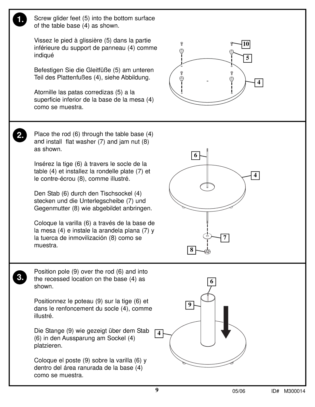 Spalding WDS-27, WDI, WDS-30 manual 05/06 ID# M300014 