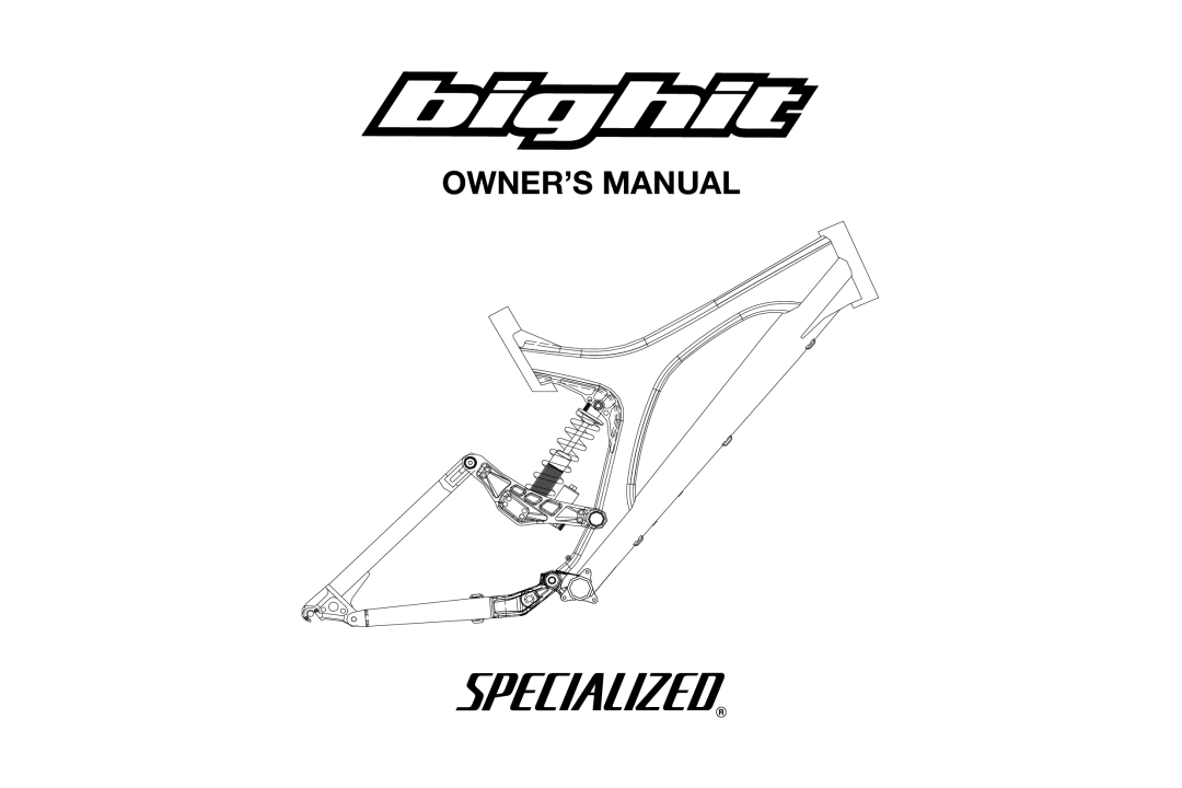 Specialized BigHit manual 