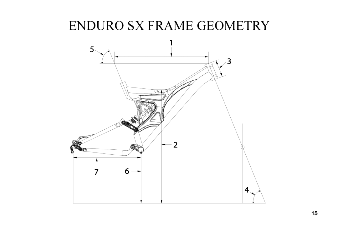 Specialized manual Enduro SX Frame Geometry 