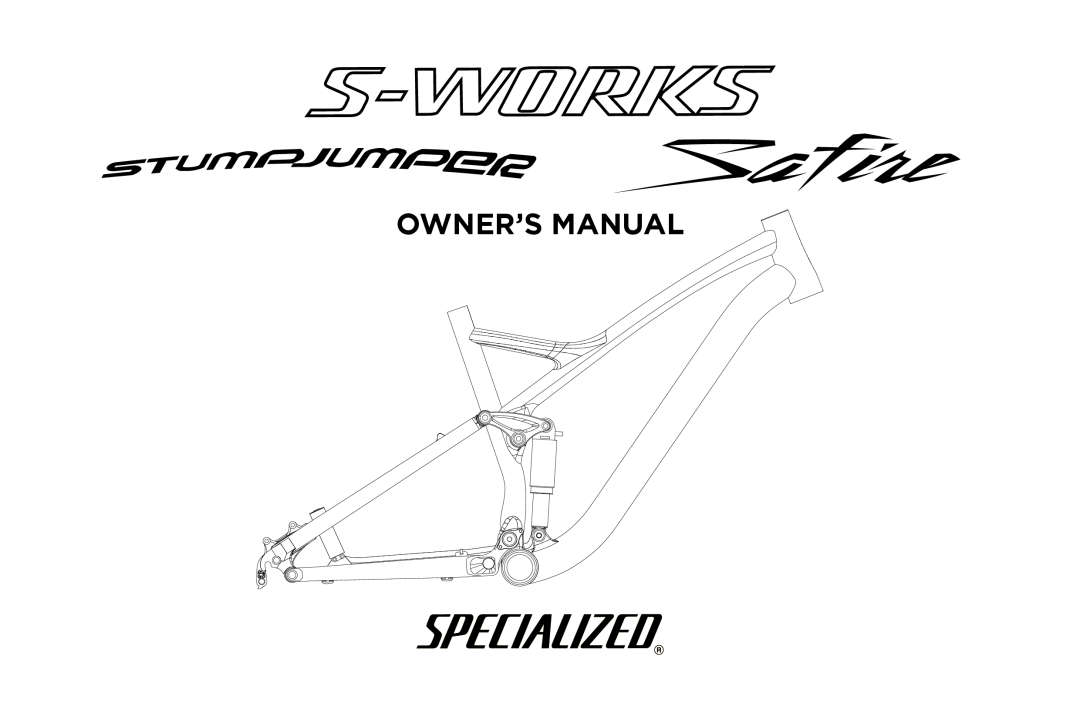 Specialized Safire manual Owner’S Manual 