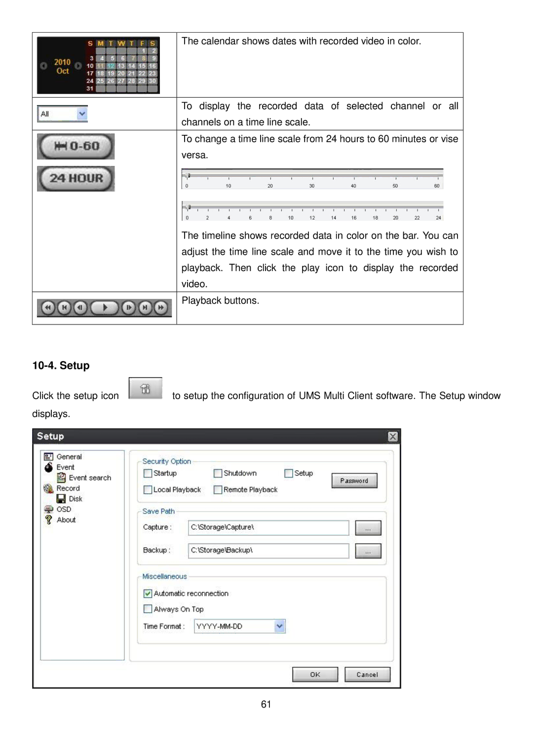 Speco Technologies 4HD manual Setup 