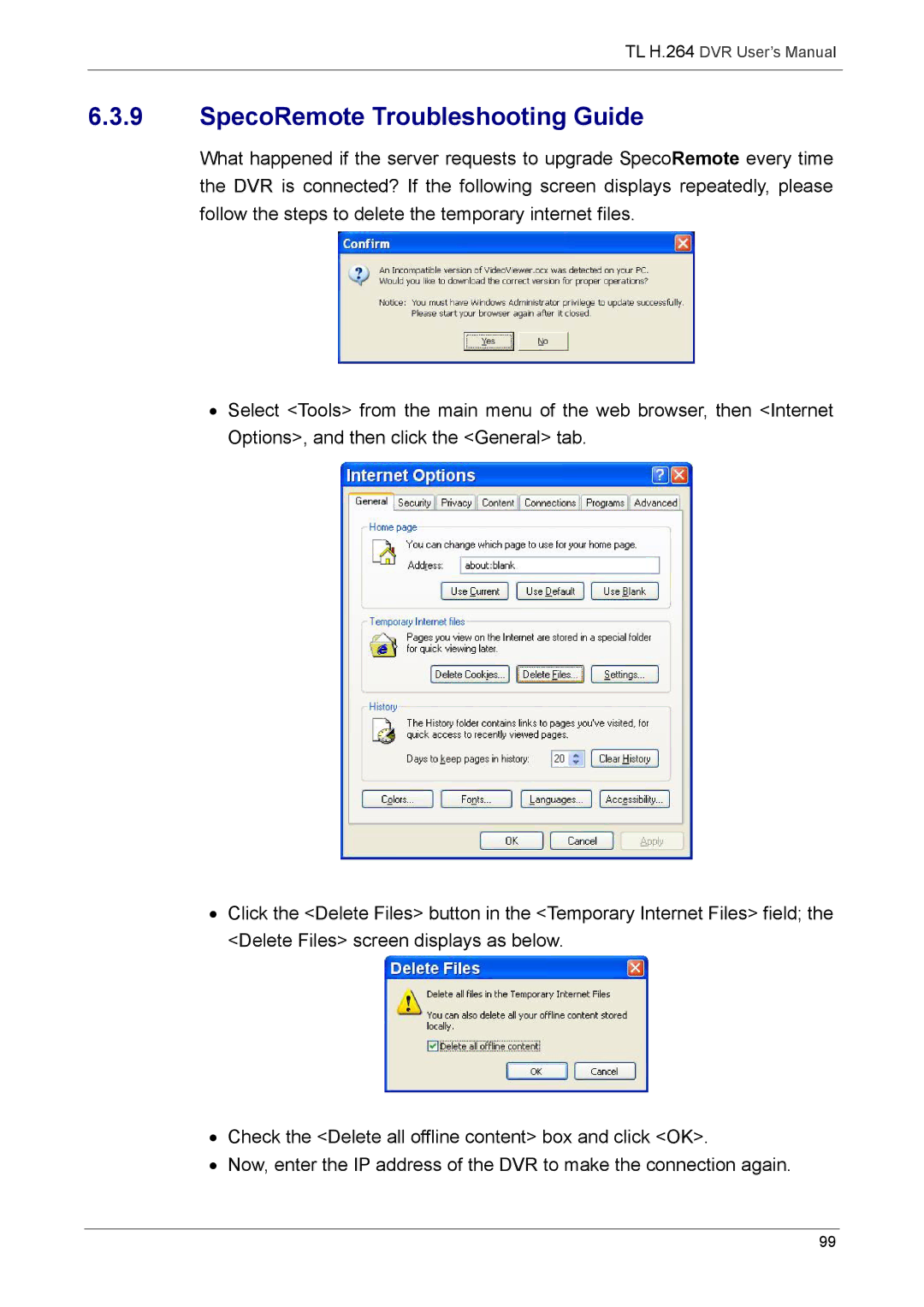 Speco Technologies 4TL specifications SpecoRemote Troubleshooting Guide 