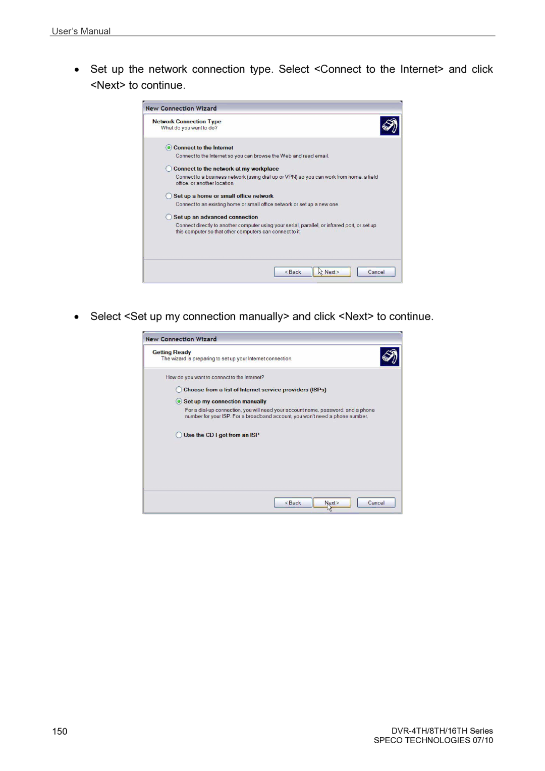 Speco Technologies 4TH, 8TH, 16TH user manual 150 