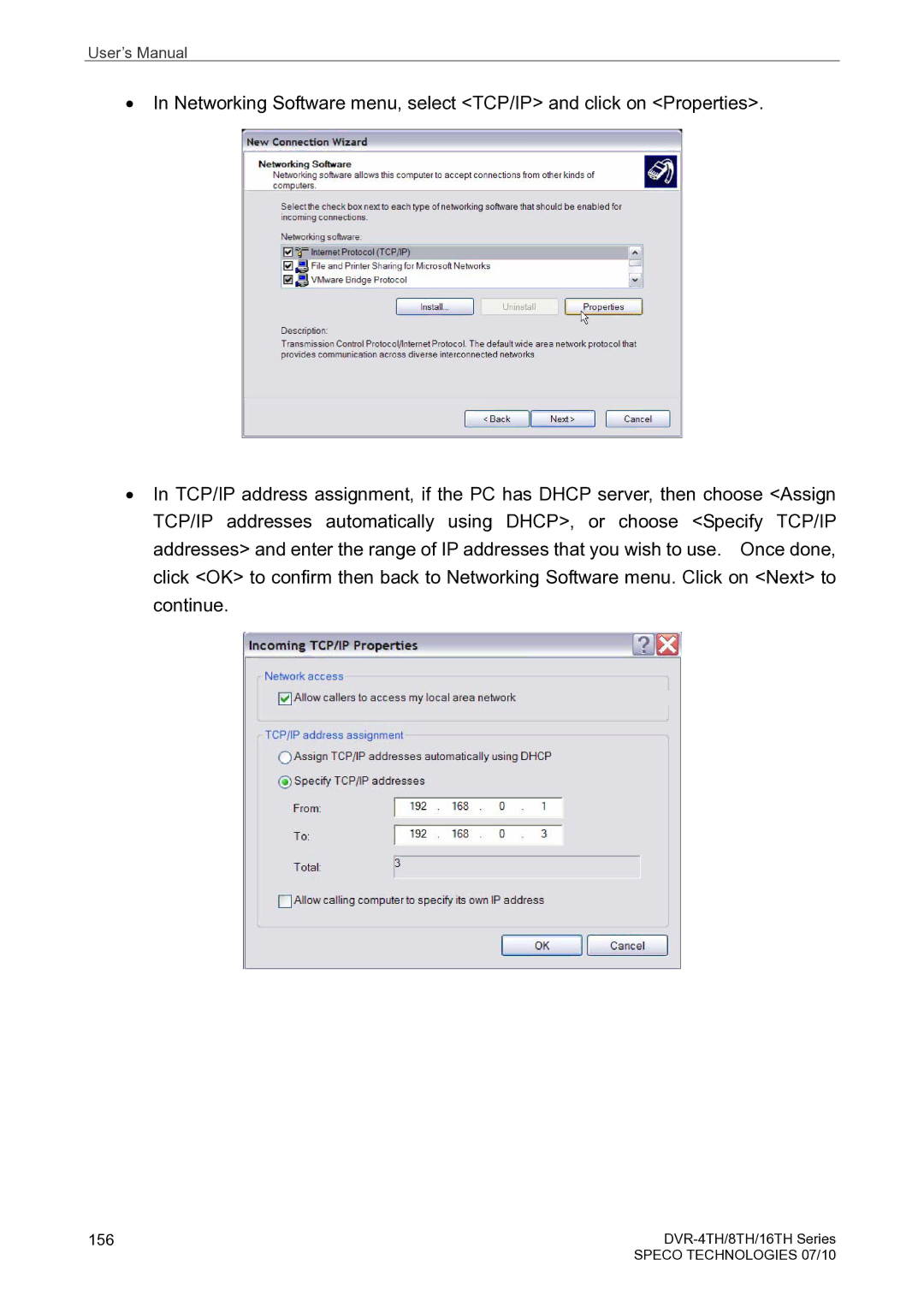 Speco Technologies 4TH, 8TH, 16TH user manual 156 