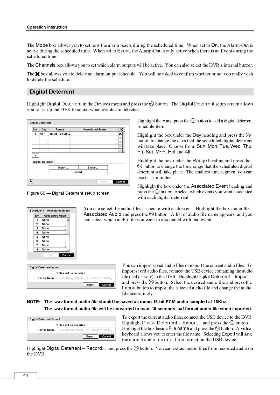 Speco Technologies CS16 manual Digital Deterrent 