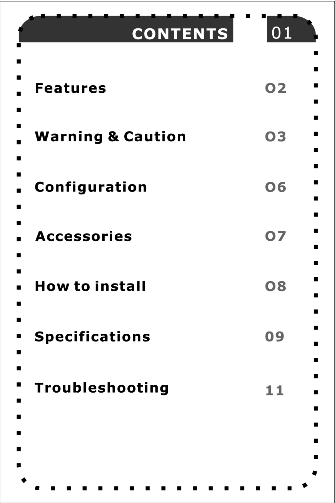 Speco Technologies CVC-627W, CVC-627B manual 