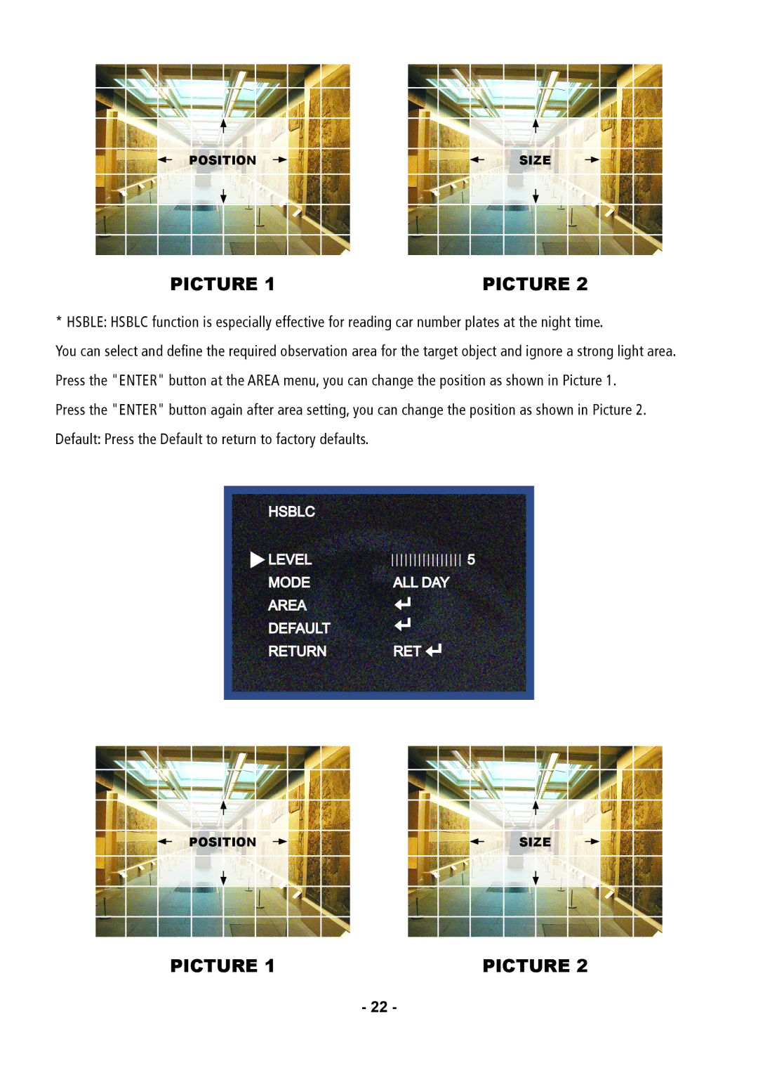 Speco Technologies CVC5735DNVW, CVC5835DNVW, CVC5935DNVW instruction manual Picture 