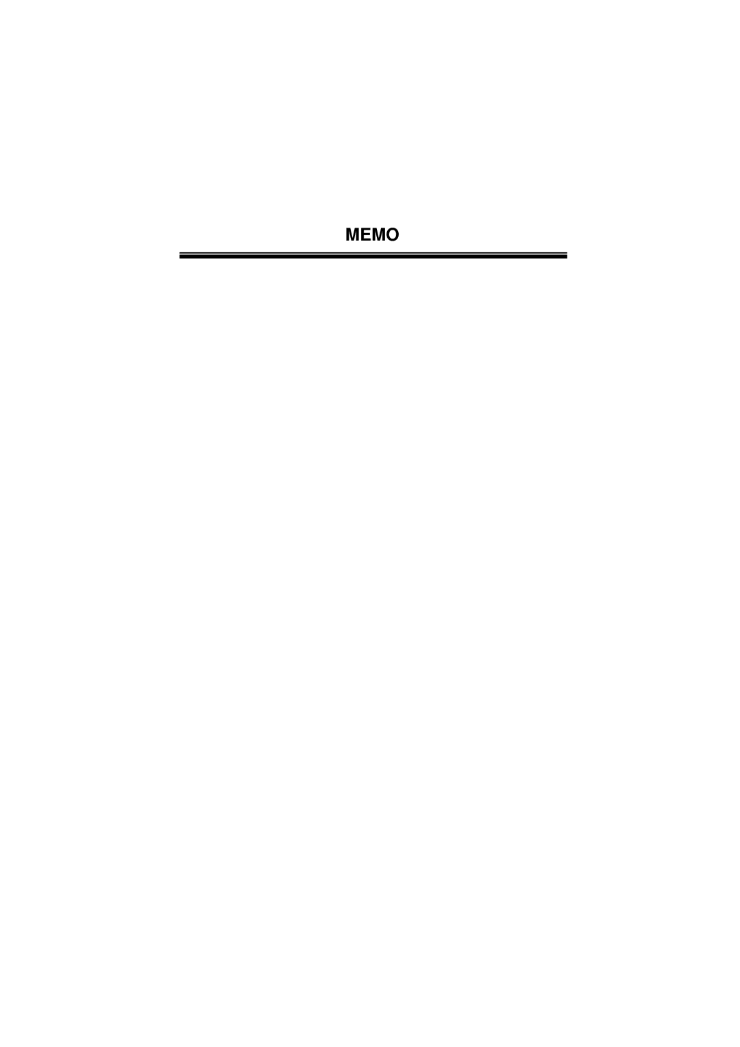 Speco Technologies CVC624WDR manual Memo 