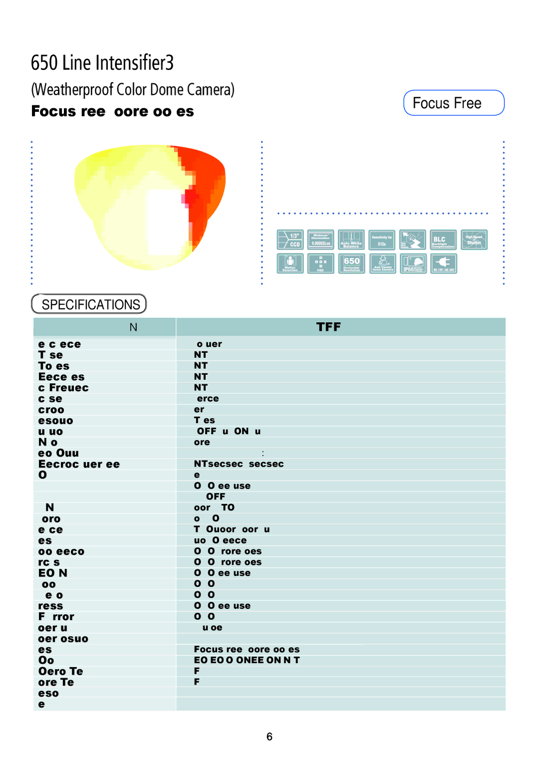 Speco Technologies HTD8FFI, HTB11FFi instruction manual Model HT7248FFI 