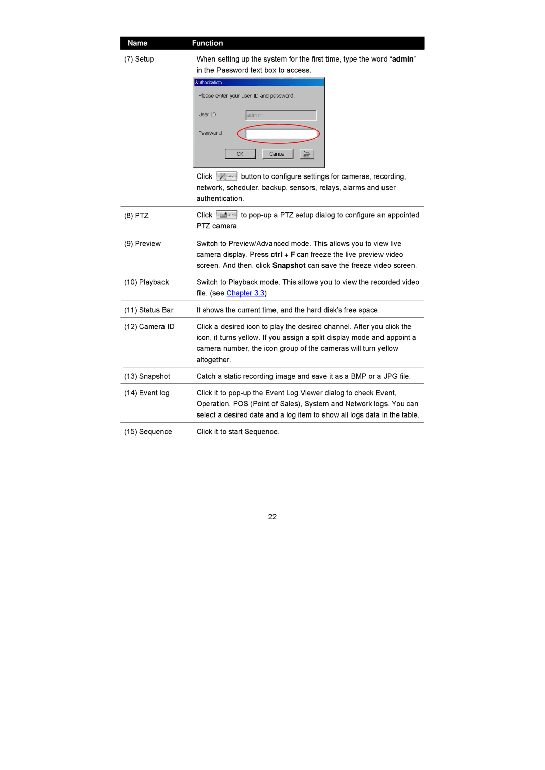 Speco Technologies PC Pro Series user manual Setup 