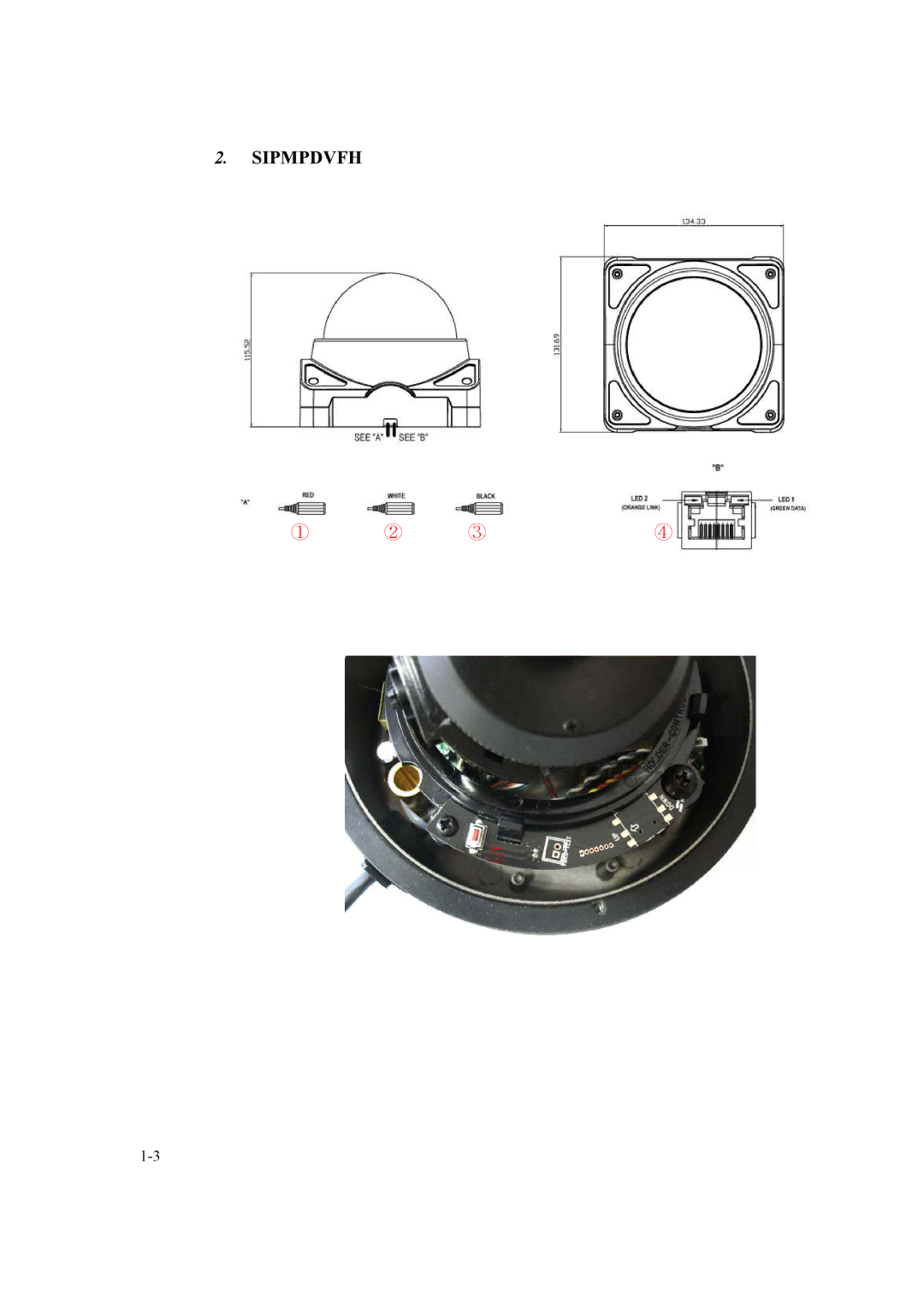 Speco Technologies SIPMPBVFH, SIPMPDVFH instruction manual Sipmpdvfh 