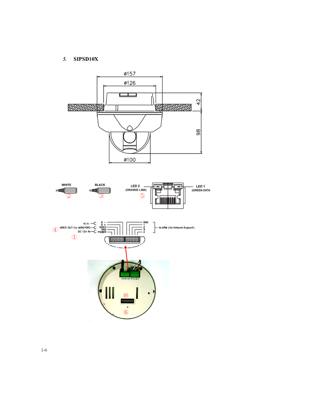 Speco Technologies SIPSD10X, SIPT5 instruction manual 