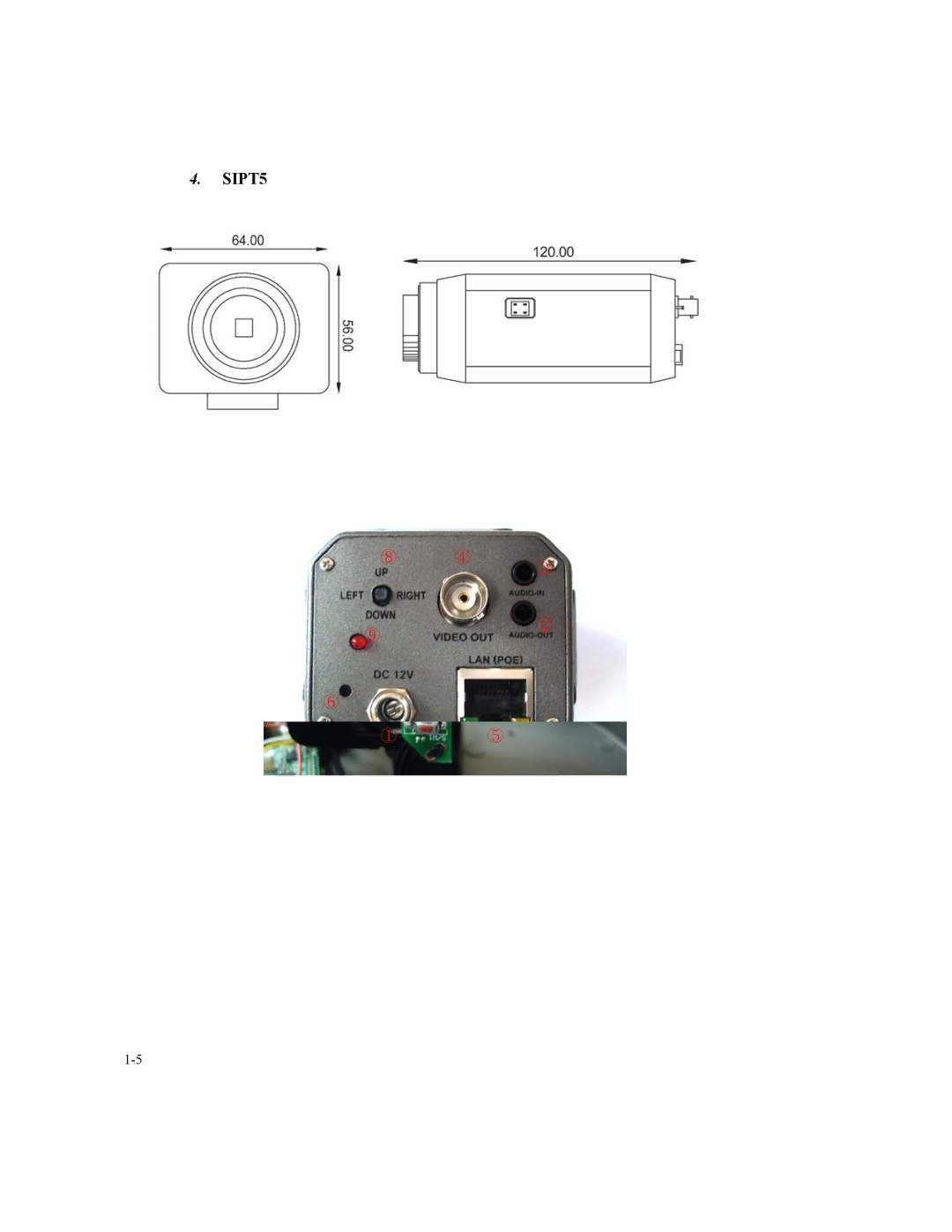 Speco Technologies SIPT5, SIPSD10X instruction manual 