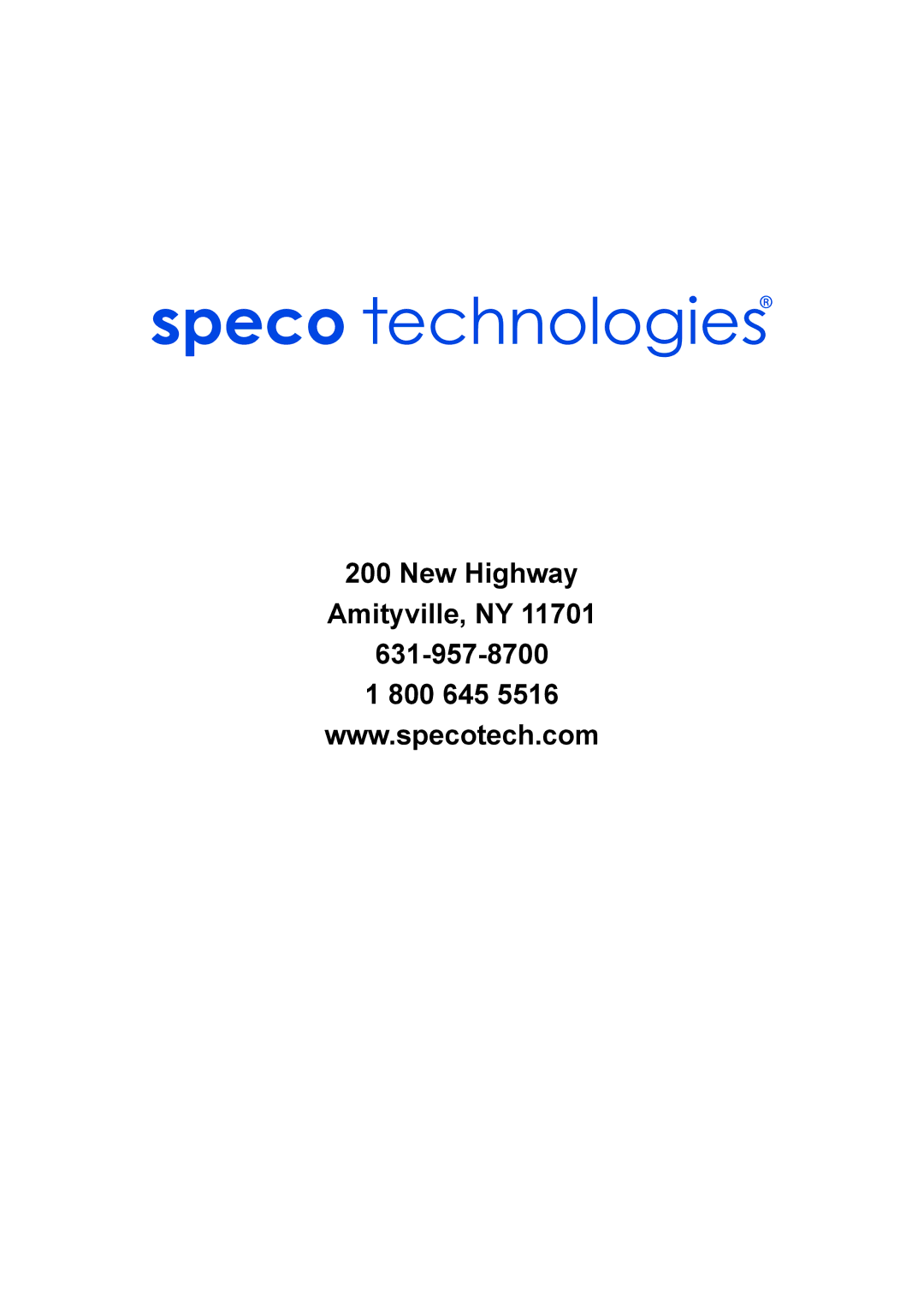 Speco Technologies VL647ILT instruction manual New Highway Amityville, NY 800 645 