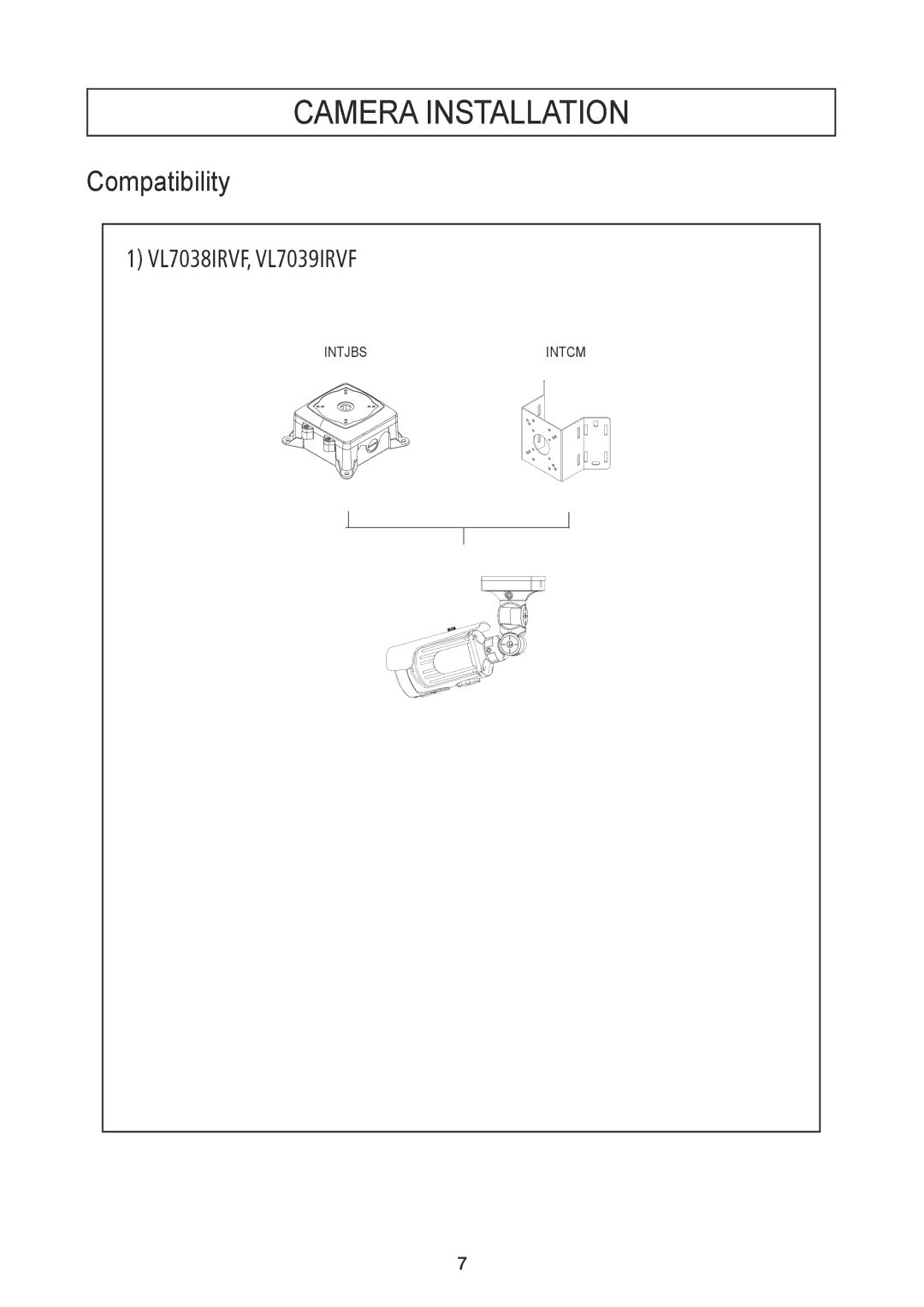 Speco Technologies VL7039IRVF, VL7038IRVF instruction manual Compatibility 