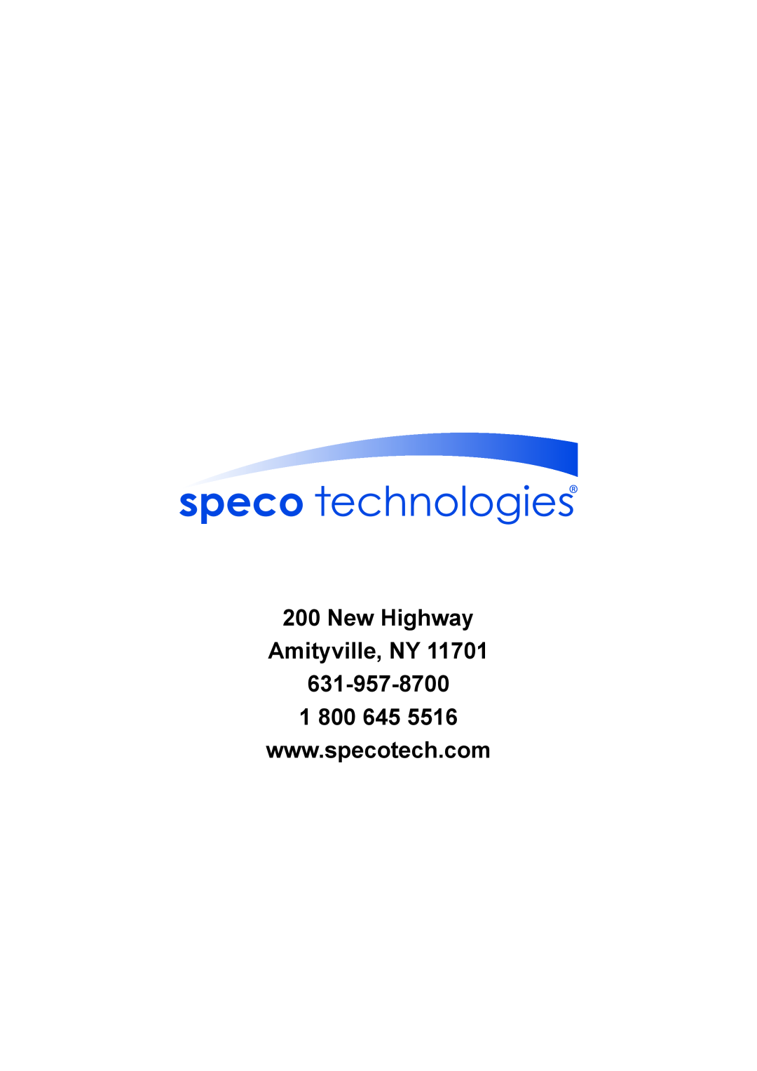 Speco Technologies VL7038IRVF, VL7039IRVF instruction manual New Highway Amityville, NY, 1 800 645 